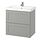 TVÄLLEN/ENHET - wash-stnd w drawers/wash-basin/tap, grey frame/grey, 64x43x65 cm | IKEA Indonesia - PE929890_S1