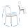 DANDERYD/EBBALYCKE - meja dan 4 kursi, putih/Idekulla krem, 130 cm | IKEA Indonesia - PE929941_S1