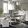 MITTZON - desk, walnut veneer/white, 120x80 cm | IKEA Indonesia - PE929969_S1