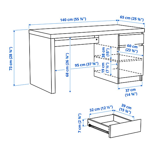 MALM meja