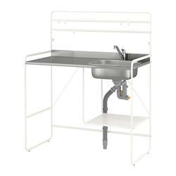 SUNNERSTA - Dapur mini, 112x56x139 cm