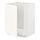 METOD - kabinet dasar untuk bak cuci, putih/Vallstena putih, 60x60x80 cm | IKEA Indonesia - PE894087_S1