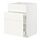 METOD/MAXIMERA - base cab f sink+3 fronts/2 drawers, white/Vallstena white, 60x60x80 cm | IKEA Indonesia - PE894123_S1