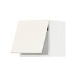 METOD - Wall cabinet horizontal, white/Vallstena white, 40x37x40 cm