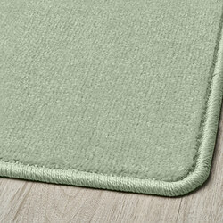 FLOTTBRO - Door mat, green, 40x60 cm