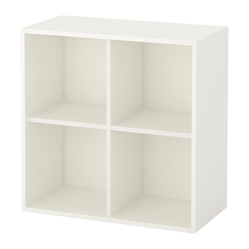EKET cabinet with 4 compartments, white, 70x35x70 cm | IKEA Indonesia
