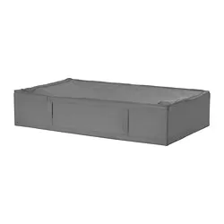 SKUBB - Storage case, dark grey, 93x55x19 cm