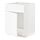 METOD - base cabinet f sink w door/front, white Enköping/white wood effect, 60x60x80 cm | IKEA Indonesia - PE855736_S1