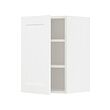 METOD - Wall cabinet with shelves, white Enköping/white wood effect, 40x37x60 cm