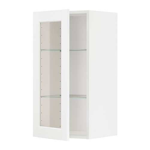 METOD kabinet dinding dgn rak/pintu kaca