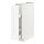 METOD/MAXIMERA - base cabinet/pull-out int fittings, white Enköping/white wood effect, 20x60x80 cm | IKEA Indonesia - PE855786_S1