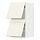 METOD - wall cab horizo 2 doors w push-open, white/Vallstena white, 40x37x80 cm | IKEA Indonesia - PE894188_S1