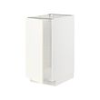 METOD - Base cab f sink/waste sorting, white/Vallstena white, 40x60x80 cm