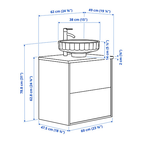 LERSJÖN/ÄNGSJÖN Measurement Illustration