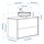 LERSJÖN/ÄNGSJÖN - wash-stnd w drawers/wash-basin/tap, oak effect/white marble effect, 102x49x79 cm | IKEA Indonesia - PE959948_S1