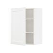 METOD - Wall cabinet with shelves, white Enköping/white wood effect, 60x37x80 cm