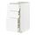 METOD/MAXIMERA - kabinet dasar dgn 3 laci, putih Enköping/putih efek kayu, 40x60x80 cm | IKEA Indonesia - PE855938_S1