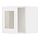 METOD - kabinet dinding dengan pintu kaca, putih Enköping/putih efek kayu, 40x37x40 cm | IKEA Indonesia - PE855813_S1