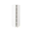 METOD - High cabinet with shelves, white Enköping/white wood effect, 60x60x200 cm