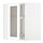 METOD - kab dinding sdut dg karosel/pt kaca, putih Enköping/putih efek kayu, 68x37x80 cm | IKEA Indonesia - PE855830_S1