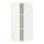 METOD - wall cabinet with shelves, white/Vallstena white, 30x37x80 cm | IKEA Indonesia - PE894300_S1