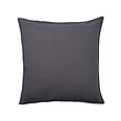 GURLI - Cushion cover, dark grey, 65x65 cm