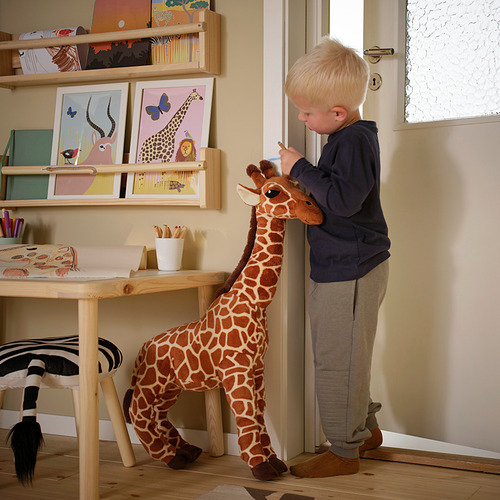 SANDLÖPARE soft toy, giraffe/brown, 70 cm | IKEA Indonesia