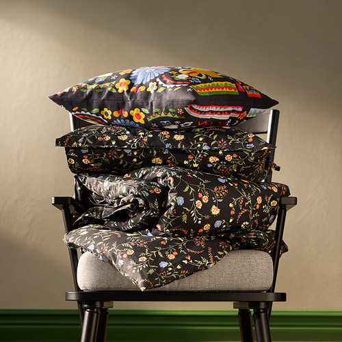 BRUDKRUSBÄR duvet cover and 2 pillowcases
