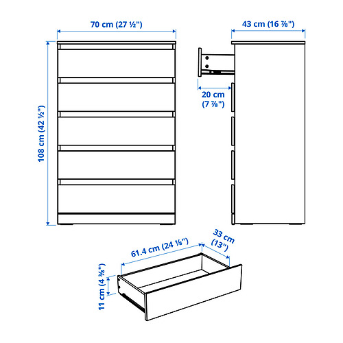 LILLBERGET Measurement Illustration