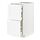 METOD/MAXIMERA - kab dsr 2dpn/2rndh/1tgh/1lc tgi, putih Enköping/putih efek kayu, 40x60x80 cm | IKEA Indonesia - PE855725_S1