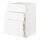 METOD/MAXIMERA - base cab f sink+3 fronts/2 drawers, white Enköping/white wood effect, 60x60x80 cm | IKEA Indonesia - PE855889_S1