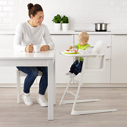 LANGUR - Highchair tray, white