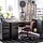 ÖRFJÄLL - kursi putar, hitam/Vissle hitam | IKEA Indonesia - PH175183_S1