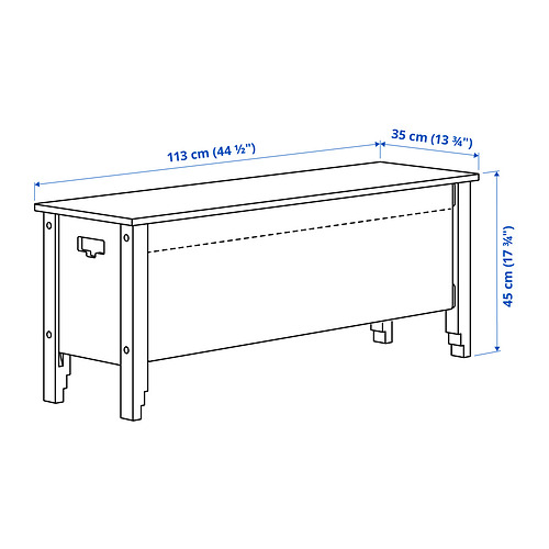 OMMJÄNGE Measurement Illustration