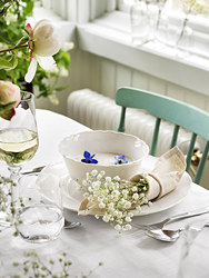 UPPLAGA - Bowl, white, 13 cm