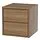 EKET - kabinet 2 laci, cokelat/kesan kayu walnut, 35x35x35 cm | IKEA Indonesia - PE960066_S1