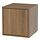 EKET - cabinet with door, brown/walnut effect, 35x35x35 cm | IKEA Indonesia - PE960065_S1