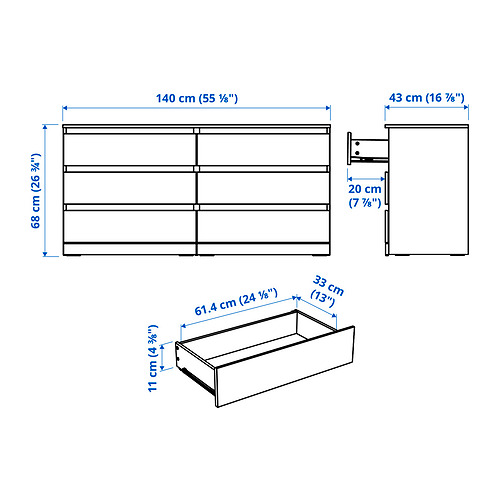 LILLBERGET Measurement Illustration