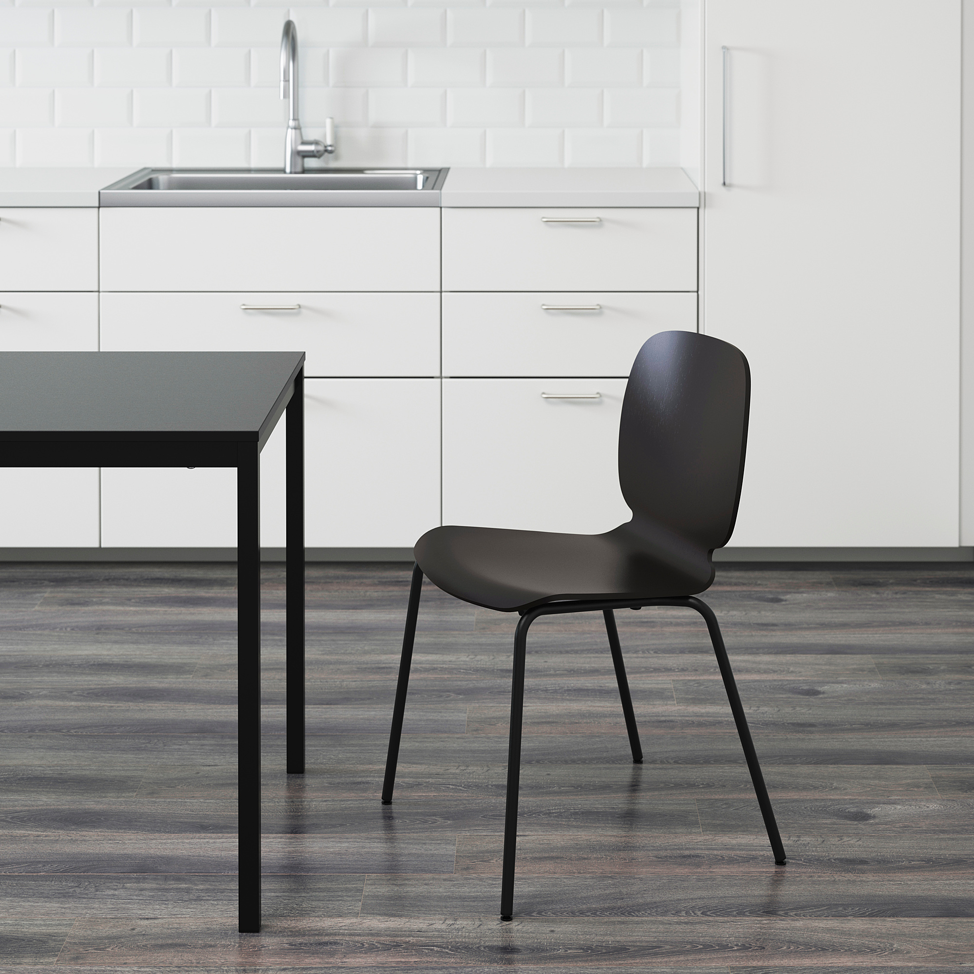 Svenbertil Chair Black Broringe Black Ikea Indonesia