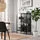 RUDSTA - kabinet pintu kaca, antrasit, 80x37x120 cm | IKEA Indonesia - PE812299_S1