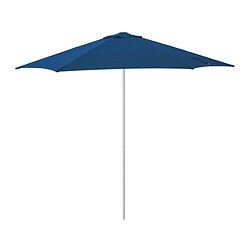 HÖGÖN - Parasol, dark blue, 270 cm
