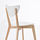 NORDMYRA - kursi, putih/kayu birch | IKEA Indonesia - PE649241_S1