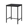 SANDSBERG - Meja bar, hitam, 67x67 cm
