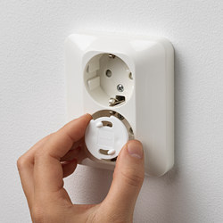 PATRULL - Safety plug, white