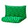 BLÅSKATA - duvet cover and pillowcase, green/patterned, 150x200/50x80 cm | IKEA Indonesia - PE930309_S1