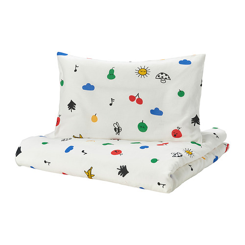 GRÖNFINK srg duvet 1 srg bantal ranjang bayi