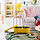 GREJSIMOJS pouffe with storage