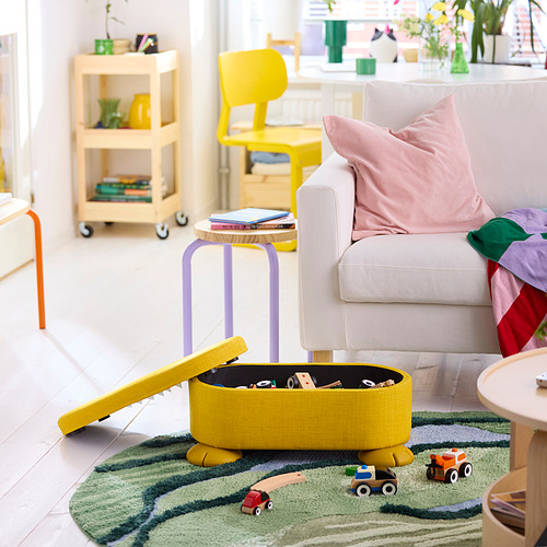 GREJSIMOJS pouffe with storage