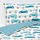 RÖRANDE - srg duvet 1 srg bantal ranjang bayi, mobil/biru, 110x125/35x55 cm | IKEA Indonesia - PE756698_S1