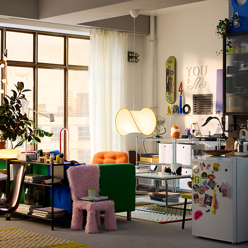 HAVSDJUP/GREJSIMOJS pendant lamp